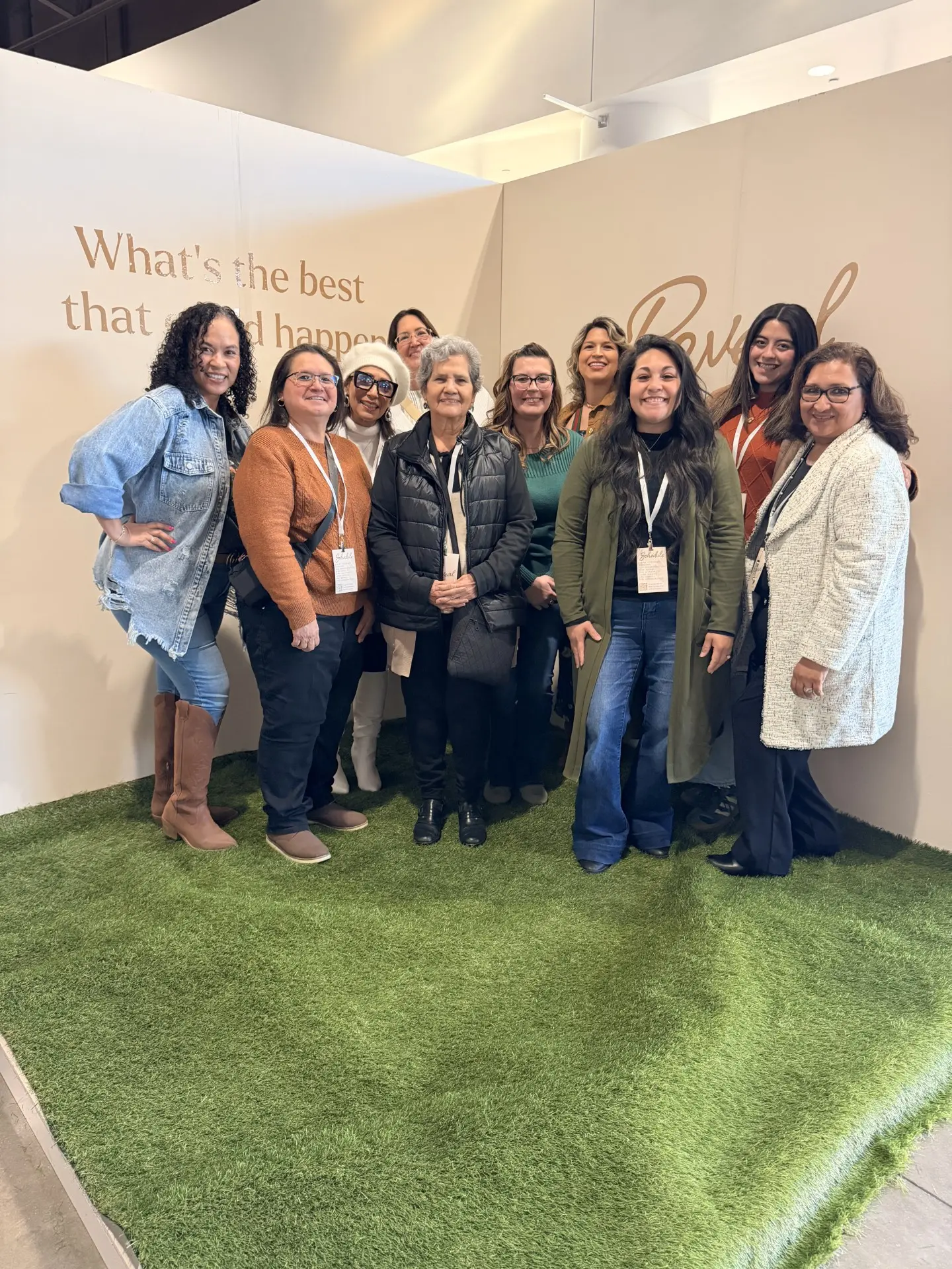 Women of Primera Baptist together at a women's conference